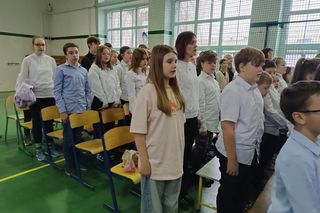 Apel uczniów SP nr 1 o 105. rocznicy powrotu Grudziądza do macierzy