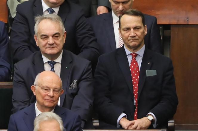 Radosław Sikorski (KO) na urząd ministra spraw zagranicznych.