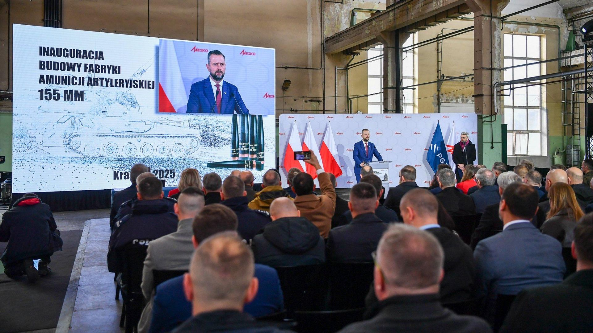 Budowa fabryki amunicji 155 mm w Kraśniku rozpoczęta. Szef MON: To zobowiązanie na p…