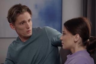 	Pierwsza miłość odc. 3717. Kalina (Magdalena Wieczorek), Oskar (Filip Gurłacz)