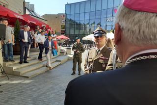 Odsłonięcie tablicy upamiętniającej 100-lecie Cudu nad Wisłą