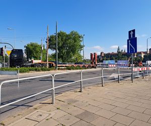 Remont mostu Grunwaldzkiego w Krakowie
