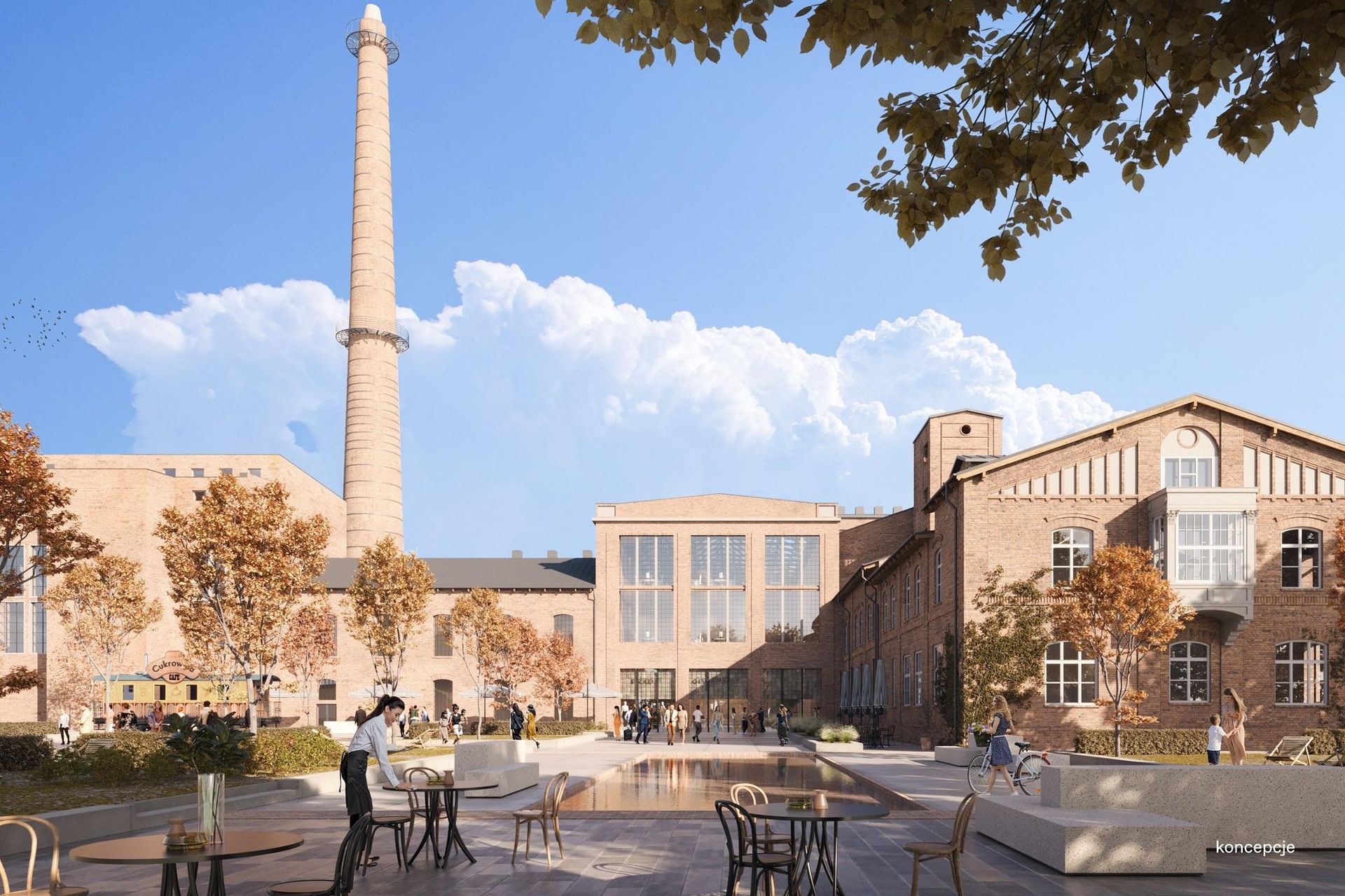 Cukrownia Pruszcz Gdański - koncepcja 