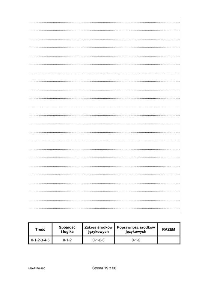 Matura próbna CKE angielski grudzień 2022