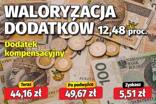 Waloryzacja dodatkow