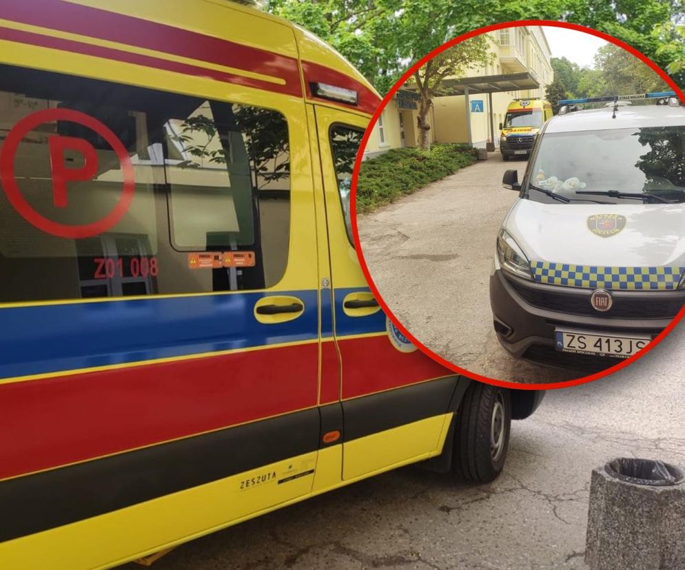 Atak na ratowników medycznych i strażników miejskich