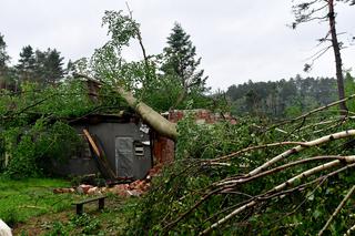 Trąba powietrzna przeszła przez Złocieniec
