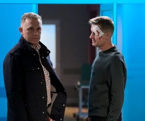 M jak miłość odc. 1876.  Paweł (Rafał Mroczek), Artur Rogowski (Robert Moskwa)