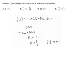 Matura z matematyki 2024 - ODPOWIEDŹ - ZADANIE 12