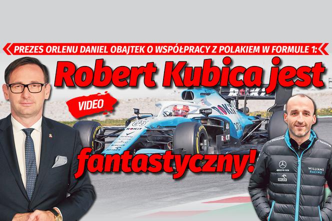 Prezes Orlenu Daniel Obajtek o współpracy z Polakiem w Formule 1: Robert Kubica jest fantastyczny! 