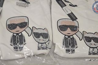 Lagerfeld bez wartości. Zamiast markowych ciuchów, miała tanie podróbki. 47-latka w opałach