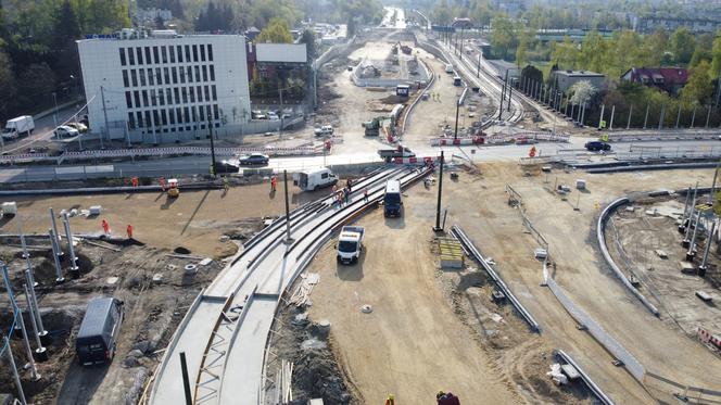 Kraków: Postępy na budowie Trasy Łagiewnickiej. Szykują się dobre wiadomości dla kierowców