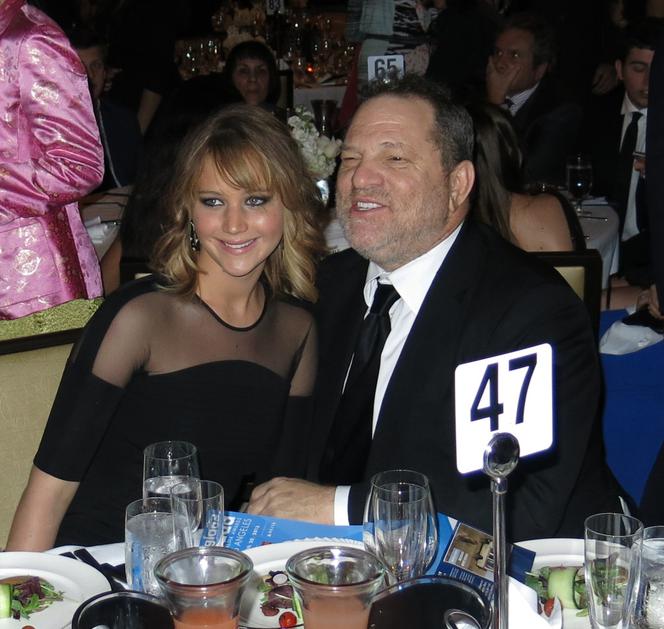 Jennifer Lawrence i Harvey Weinstein