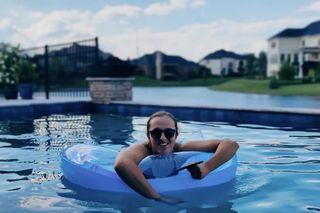 Iga Świątek zagrała w Montrealu w hokeja