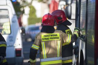 Tragiczny pożar w Ciborzu. W mieszkaniu znaleziono martwą kobietę