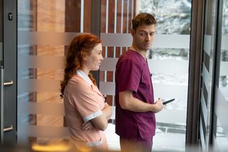 Na dobre i na złe, odc. 873: Majka Skawina (Katarzyna Wuczko), Mario Milewski (Marcin Korcz)