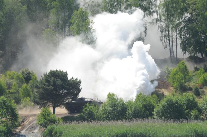 Ćwiczenia wojska na poligonie w Drawsku Pomorskim