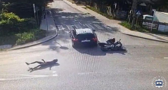 Wypadek w Skarżysku: Kierowca uciekinier miał ponad 3 promile i był pod wpływem narkotyków.