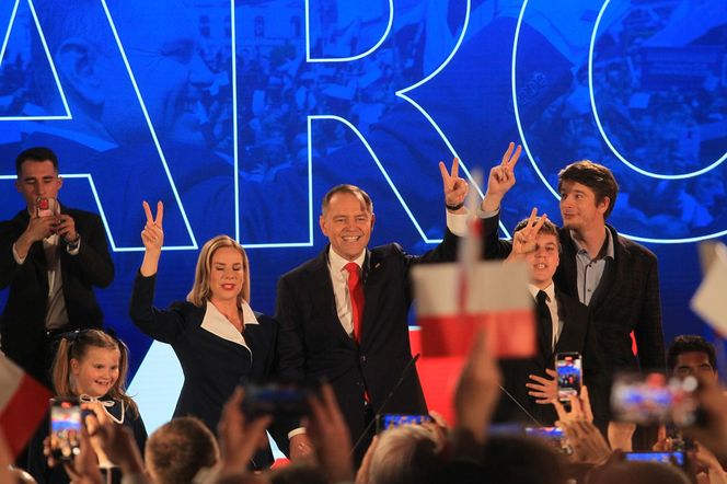 Tak córeczka Nawrockiego skradła show tacie! 