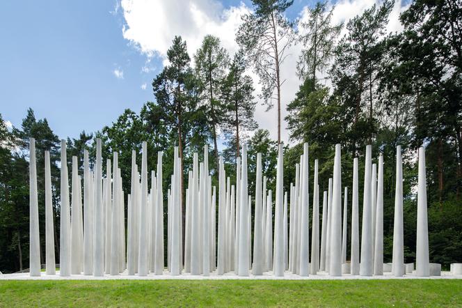 Pomnik w Lesie Szpęgawskim. Las sprzymierzeńcem pamięci