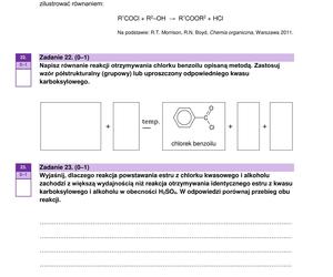 Matura 2024: chemia rozszerzona – ARKUSZ FORMUŁA 2023