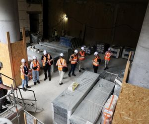 Ekipa „Super Expresu” na budowie ostatniego odcinka linii metra M2. Pod Bemowem praca wre
