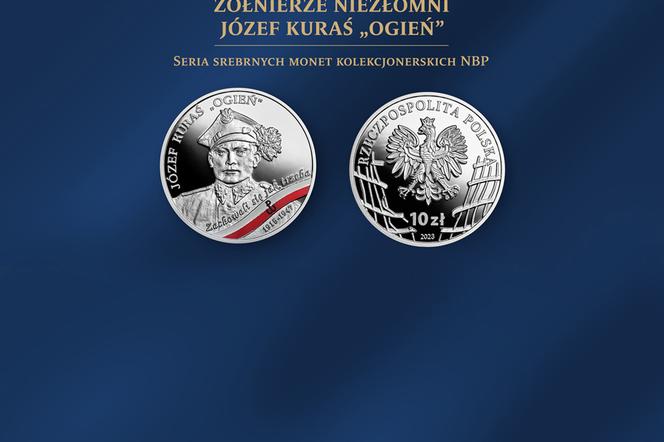 Józef Kuraś „Ogień” – kolejny „Niezłomny” na monecie kolekcjonerskiej NBP