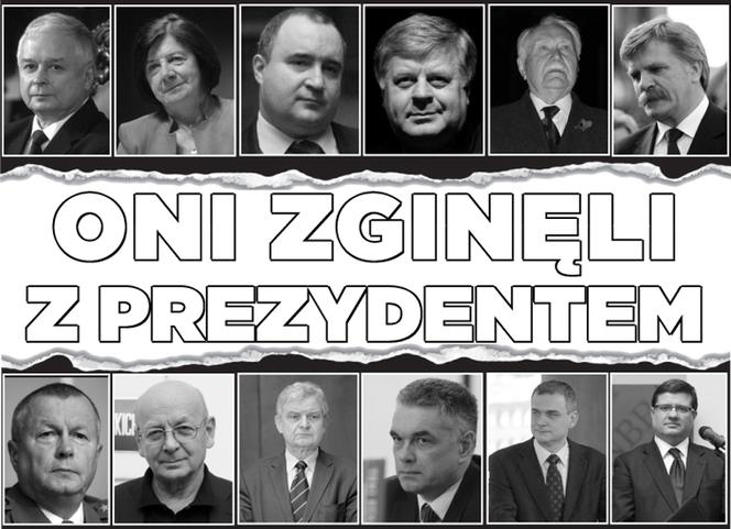 ONI ZGINĘLI Z PREZYDENTEM