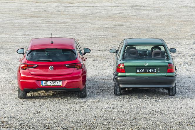Opel Astra K 1.2 Turbo 130 KM Elegance & Opel Astra Classic 1.4 8V 60 KM GL Base