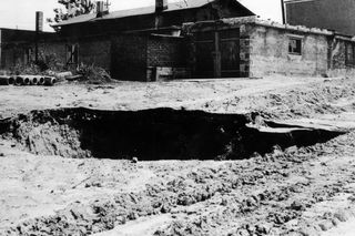 Efekty zapadlisk w Gminie Wapno