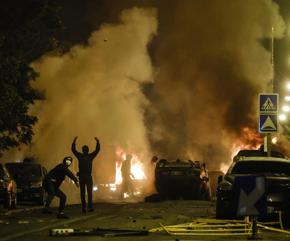 Druga noc zamieszek we Francji. Protesty po śmierci 17-latka