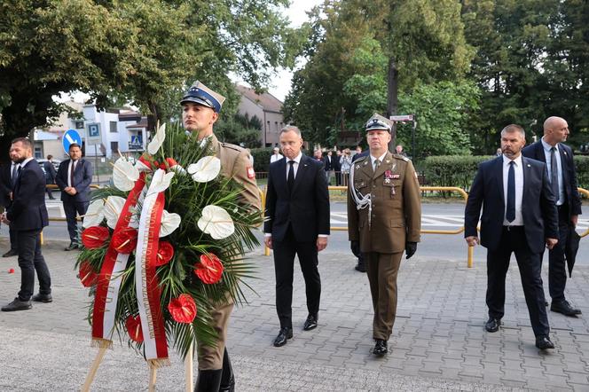 Andrzej Duda w Wieluniu na uroczystościach rocznicy wybuchu II wojny światowej