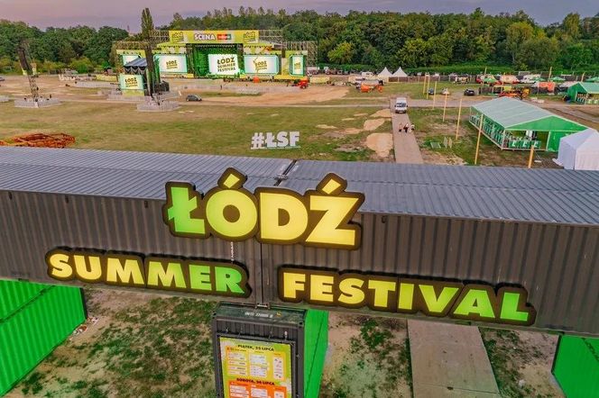 Miasteczko festiwalowe gotowe na Łódź Summer Festival 2025