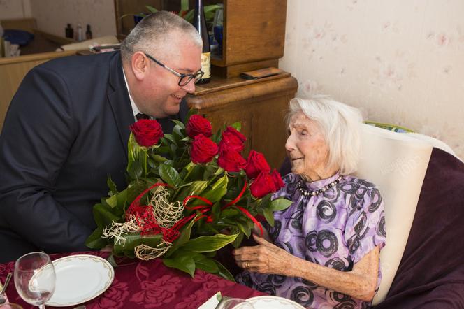 Pani Izabella wczoraj świętowała 106 lat