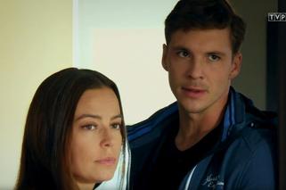 M jak miłość, odcinek 1379. Marcin (Mikołaj Roznerski), Magda (Anna Mucha)