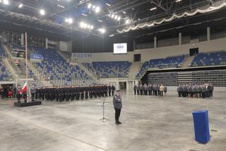 Zaprzysiężenie nowych policjantów