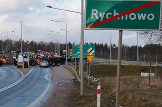 Protest rolników na Warmii i Mazurach
