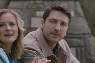 M jak miłość odc. 1881. Dima (Michaił Pszeniczny), Julia (Marta Chodorowska)