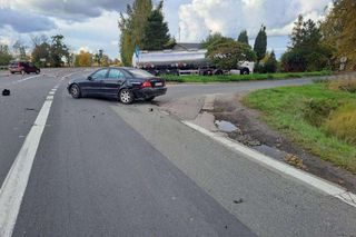Ozorków. Śmiertelny wypadek. 55-letni motocyklista zginął w zderzeniu z osobówką [ZDJĘCIA]