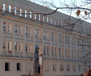 Kraków. Budowa hotelu Nobu