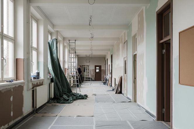 Remont Szkoły w Opolu. Kiedy dzieci wrócą do normalności?