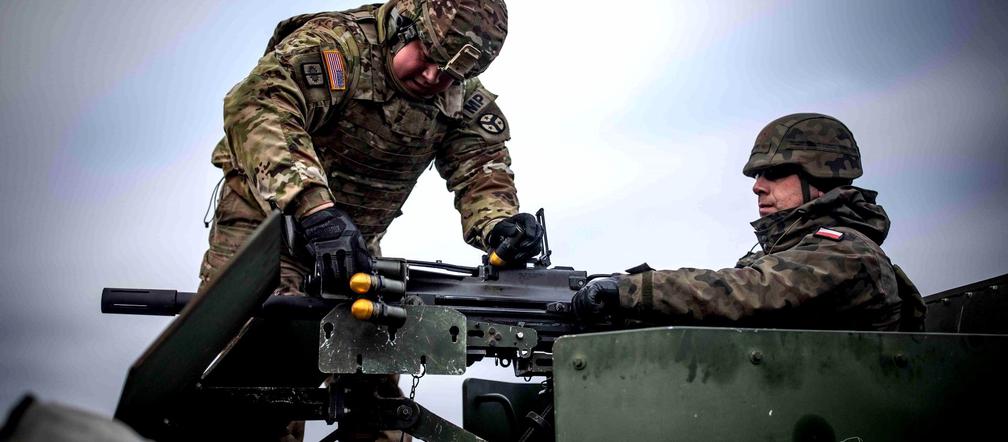 To było ciężkie strzelanie! Amerykańscy żołnierze szkolili Terytorialsów