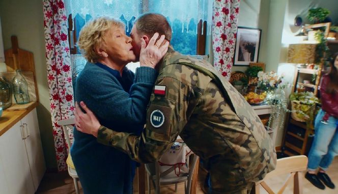 	M jak miłość kulisy serialu. Nowy Mateusz Mostowiak (Rafał Kowalski), Barbara (Teresa Lipowska)