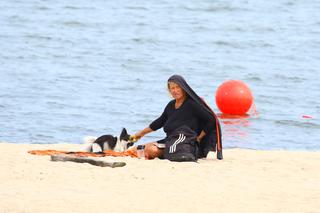 Na plaży już jesień