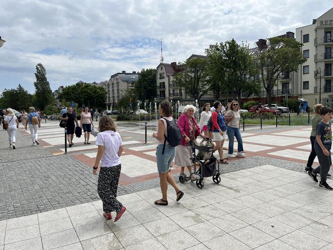 Pierwsze dni wakacji w Świnoujściu