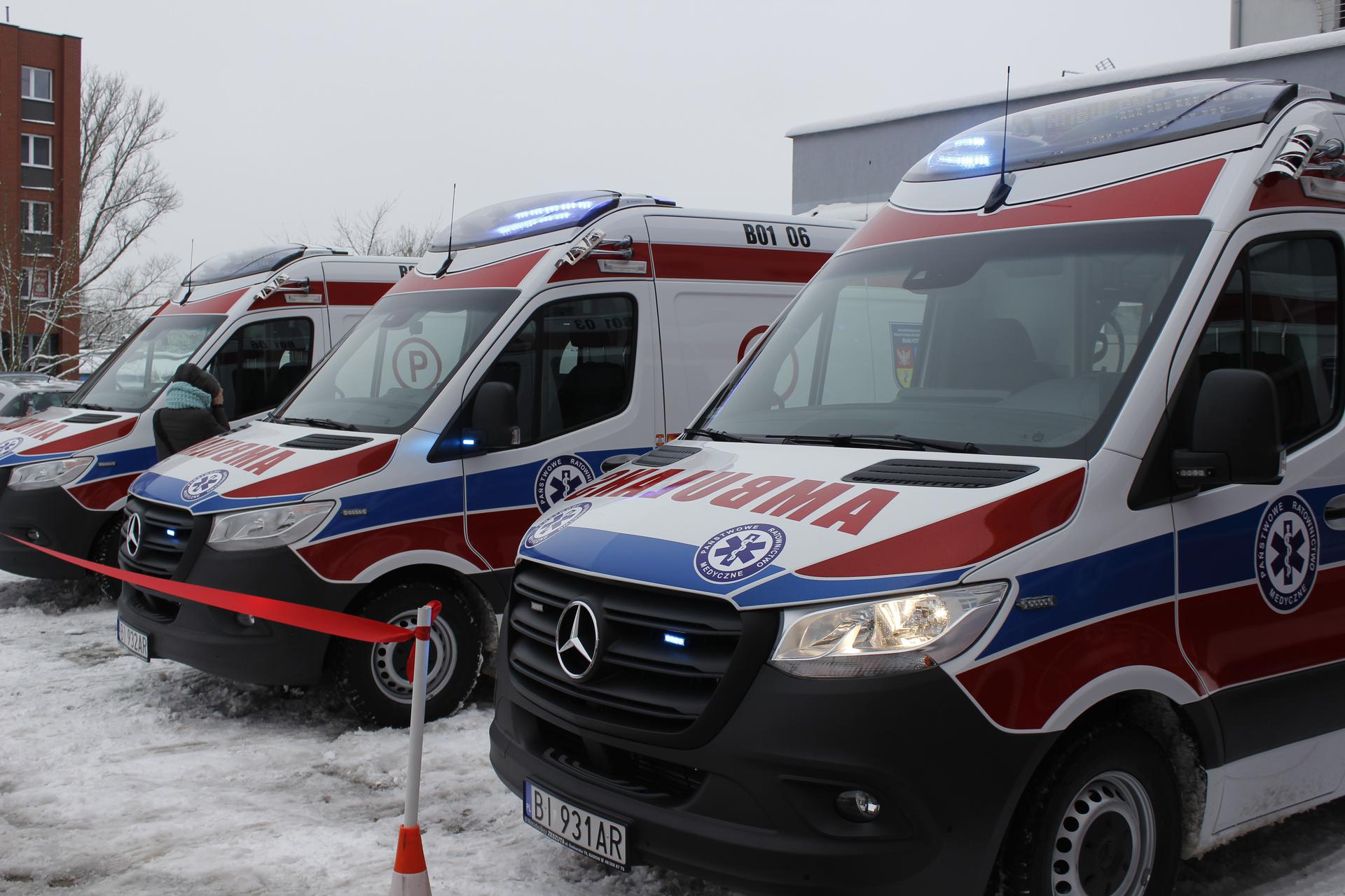 Nowy ambulans trafi do pogotowia w Białymstoku Białystok