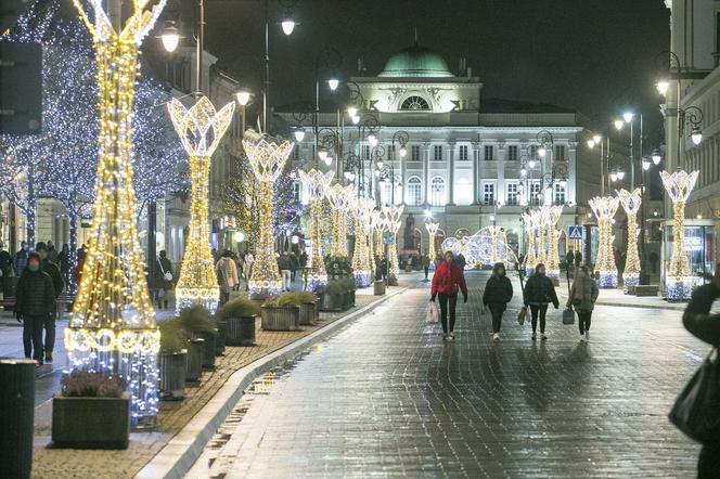 Świąteczny spacer na Trakcie