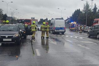 Poważny wypadek na al. Sikorskiego