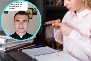 Ściągasz na sprawdzianie? Ksiądz ostrzega i w mocnych słowach komentuje taką postawę 