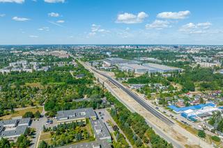 Nowy wiadukt na ul. Przybyszewskiego w Łodzi